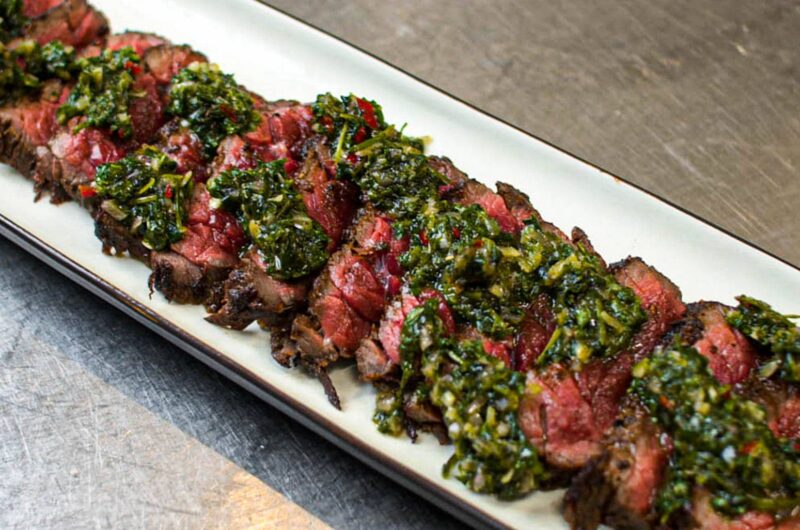 Chimichurri steak