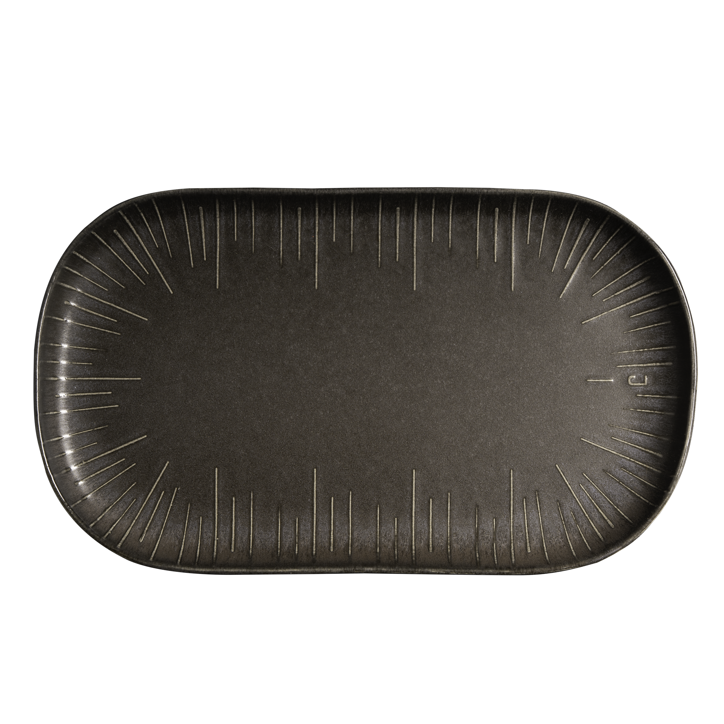 Serveringsfad (Large) - Lava Stone