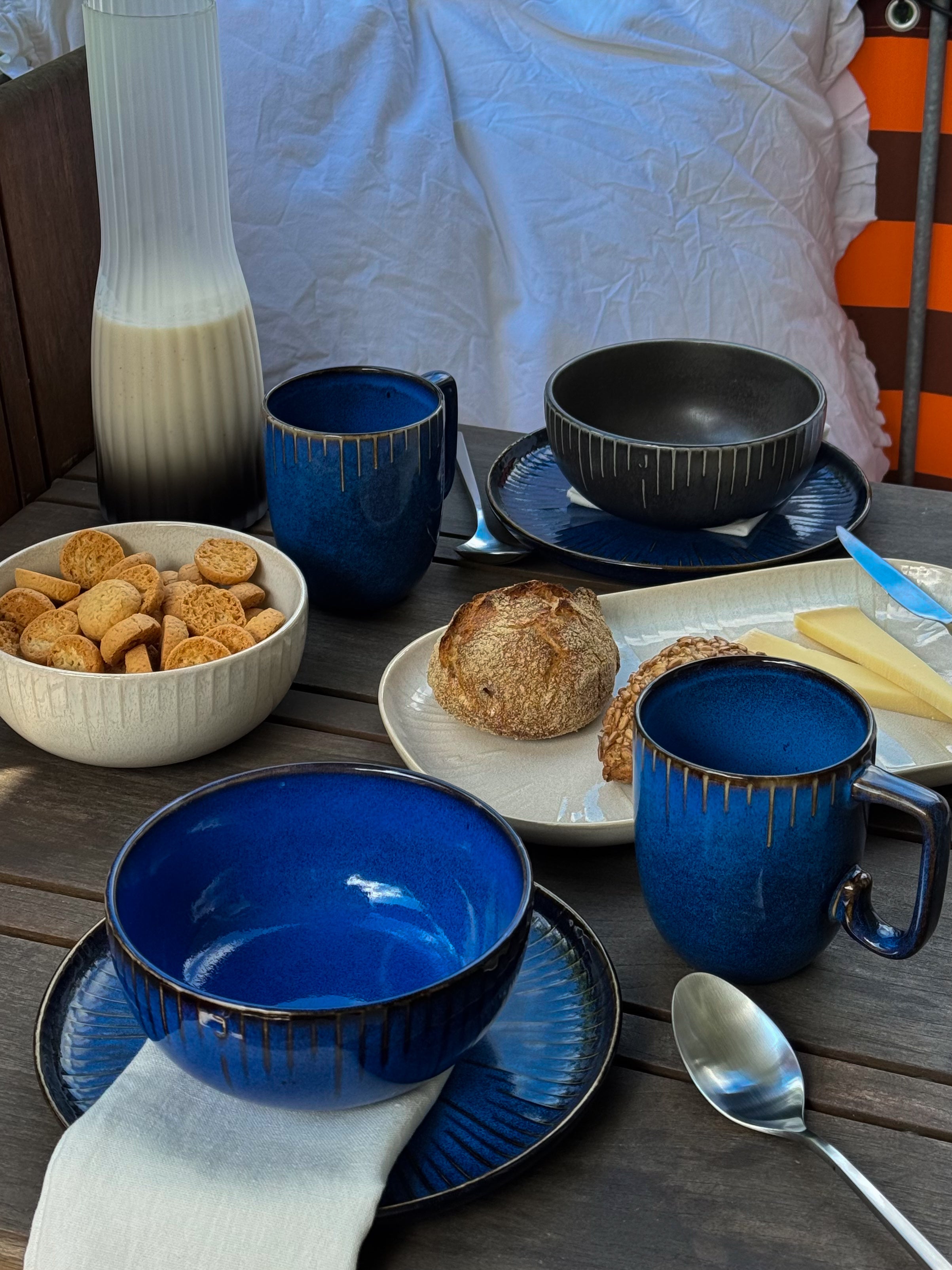 Ramekin sæt (4 stk.) - Blue Lobster