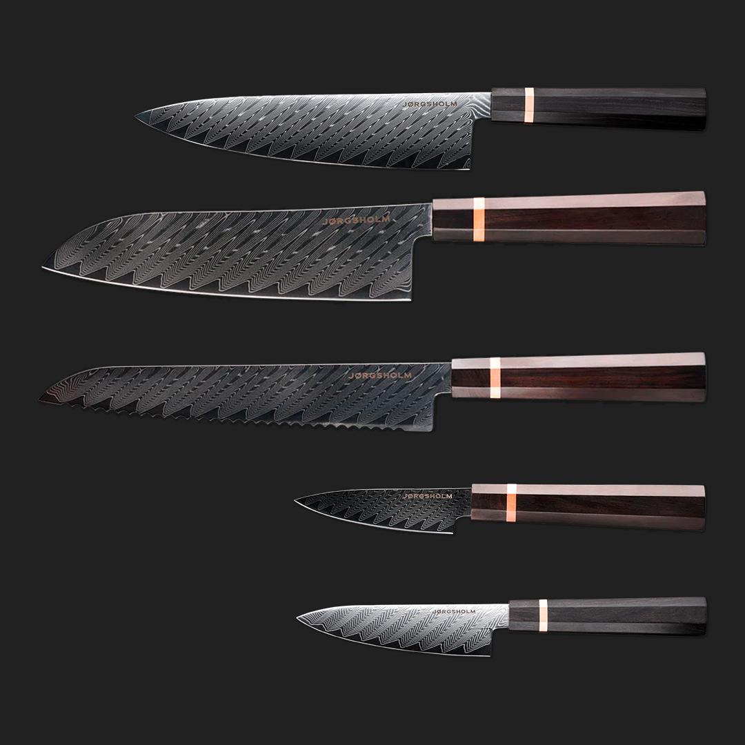 Knivsæt (5 knive)